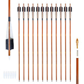 XXRRP ARCHERY carbon arrow 30-inch shaft for durable target practice.