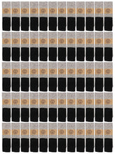 Yacht & Smith 60 pairs bulk thermal socks front view for winter warmth and bulk savings