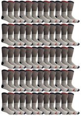 Yacht & Smith 60-pairs women's thermal crew socks pack for winter warmth and boots.