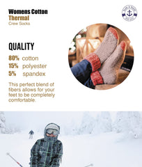 Yacht & Smith winter socks for commuting, skiing, and snow activities