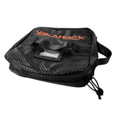 Front view of YakAttack 12x12 HD Bait Binder Black Carbon