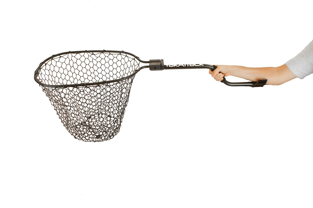 YakAttack Leverage Landing Net with forearm grip