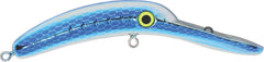 Yakima Bait Mag Lip 2.0 lure in metallic silver blue scale for deep-water trolling and darting action
