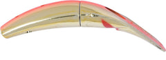 Yakima Bait Spin-N-Fish 2.5 in Metal Gold Flame with UV scent chamber for trolling