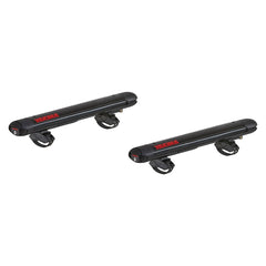 Yakima FatCat EVO 4 mounted on car roof for versatile ski and snowboard transport