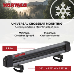 FreshTrack demonstrates capacity for four ski pairs
