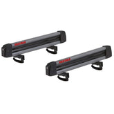 Yakima FreshTrack mounted on a roof rack ready to haul skis