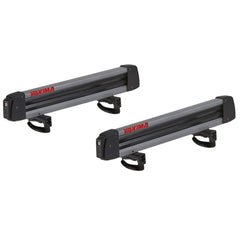 Yakima FreshTrack mounted on a roof rack ready to haul skis