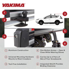 FreshTrack installed on universal mounting across rack types