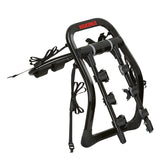 Yakima FullBack 3 on car with bikes securely mounted for travel