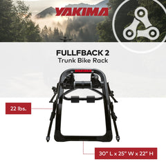 Yakima Fullback bomber external frame shows rugged durability