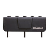 Yakima Gatekeeper front view; durable tailgate pad protects bike frames during transport.