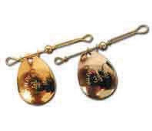 Yakima Hildebrandt Idaho Spinner with gold-plated blades, ideal for slow retrieves and flexible rigging.