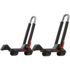 Yakima JayLow on roof with J-cradle ready for secure transport