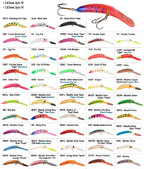 Yakima Mag Lip 4.0 FlatFish action, deep-diving lure ideal for attracting big salmon and steelhead