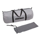 Yakima SkyRise Annex attached to rooftop tent for extra storage space