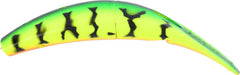 Yakima Spin-N-Fish 2.0 Fire Tiger UV plug with easy-fill bait chamber for trolling.