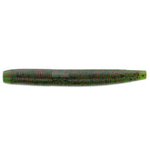 Yamamoto 3in Fat Senko Watermelon with black-red flakes, versatile rigging for more bites