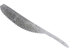 Yamamoto 3in Shad Shape Worm in Natural Shad for lifelike action and finesse fishing