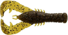 Yamamoto 3'' Yama Craw Pumpkin Magic floating craw trailer designed for slow jigging