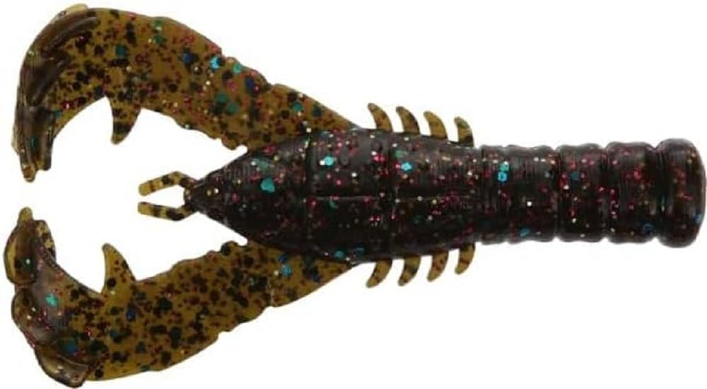 Yamamoto 3-inch Yama Craw Tilapia Magic lure ready for slow-motion craw action