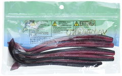 Yamamoto 7.75in Kut Tail Worm Watermelon Pepper pack shot for easy rig options