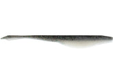 Yamamoto D-Shad swimbait performing side-to-side twitching to trigger predatory strikes.