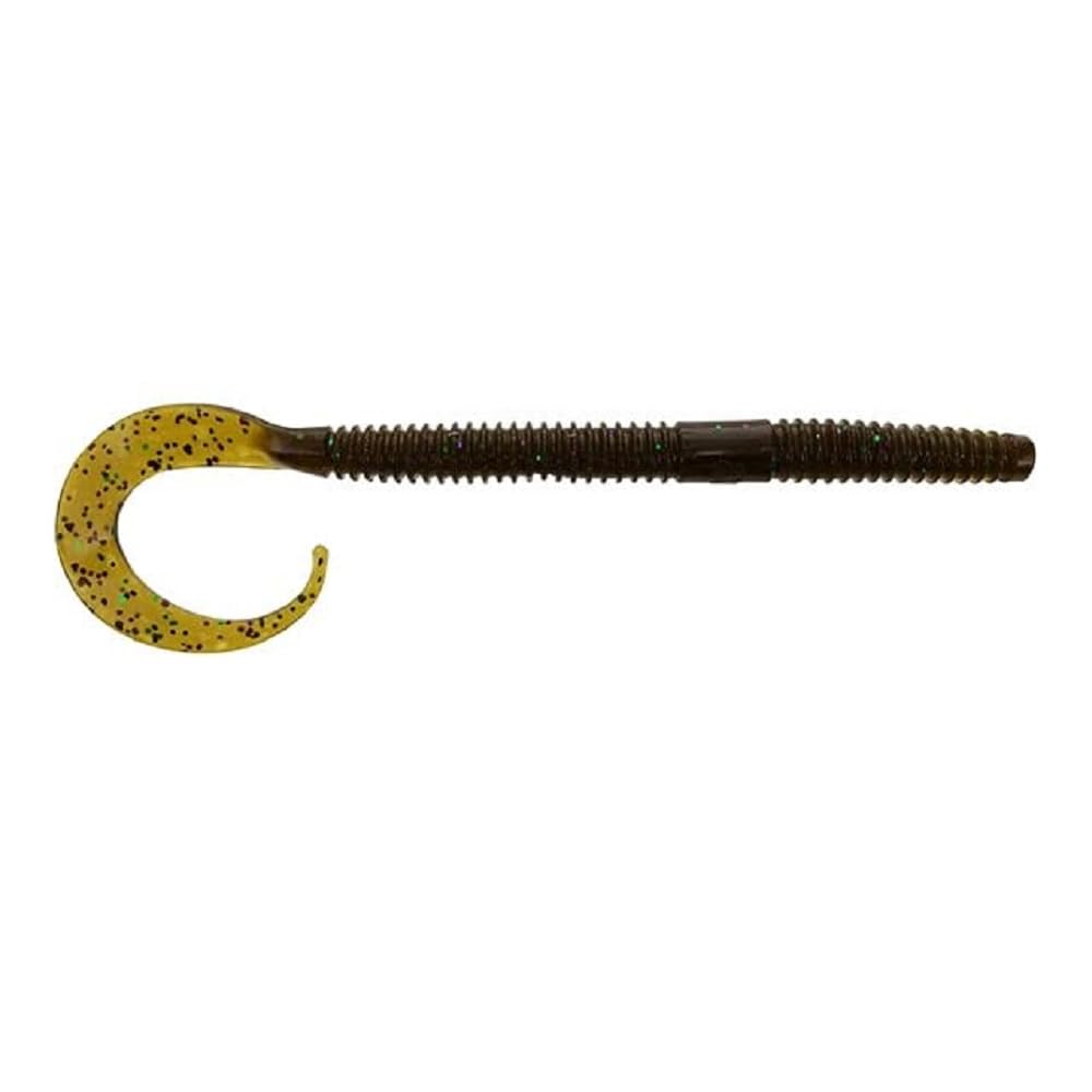 Yamamoto Ichi Worm Floater 10-inch, 6-pack, delivers strong action for bass during slow retrieves