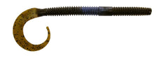 Yamamoto Ichi Worm Floater Blue Craw showing bulky profile for improved water displacement and action