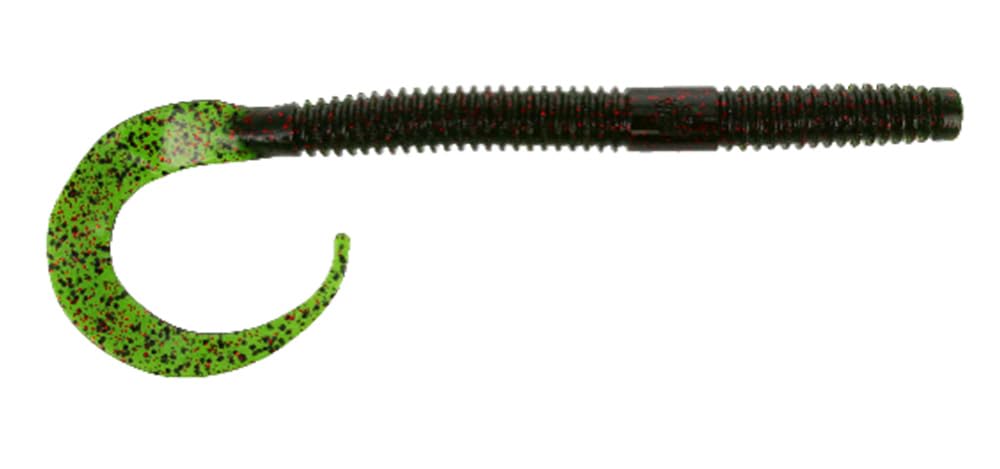 Yamamoto Ichi Worm Floater Watermelon Black & Red for powerful bass hookup and lifelike movement