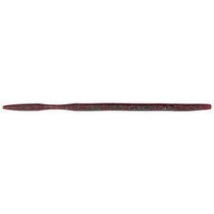 Yamamoto OKI Worm 10in Floater Redbug showing lifelike action for bass.