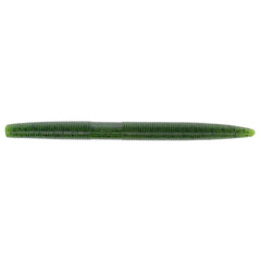 Yamamoto Senko Watermelon with large black flake, 7-inch; versatile lure for weightless, Texas, and Carolina rigs.