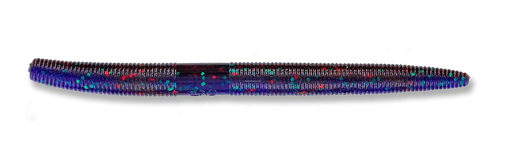 Yamamoto Senko Worm 5-inch Purple Butter & Jelly Laminate for weightless or wacky rigging