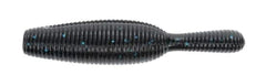 Yamamoto Yamatanuki 3.5in heavy soft plastic in black with blue flake, versatile for flipping and casting