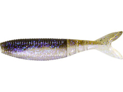 Yamamoto Zako Slim Electric Shad demonstrates subtle action ideal for Ned rigs and drop shots