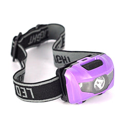 Yardenfun headlamp adjustable strap closeup showing secure fit for all ages.
