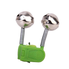 Yardwe 20pcs bite alarm set with twin bells signals bites on the rod.