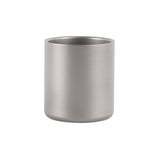 Yaregelun 600ml double-wall titanium water cup with insulated body for hot or cold drinks.