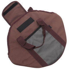 YARNOW cast-iron skillet bag exterior protects cookware during travel.