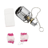 YARNOW propane lantern with protective case shown in rugged outdoors for durable lighting