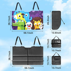 YASHINE truck bed mattress foldable design allows easy storage between trips.