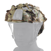YBJMSFA tactical helmet cover with breathable mesh for airflow