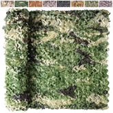 Yeacool camo netting with forest 3D leaf pattern aids natural concealment during hunts