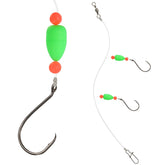 YELARXI 39-inch popping float signals bites clearly for saltwater and freshwater.