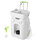 Yescom 45L portable sink tank ideal for camping and outdoor events.