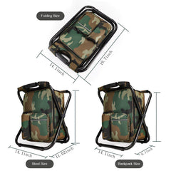 YESIACE camping chair with cooler bag, keeps drinks cool during longer outdoor breaks.