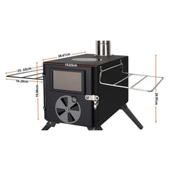 Yesinaly heat-resistant glass view highlights safe fire monitoring during cooking.