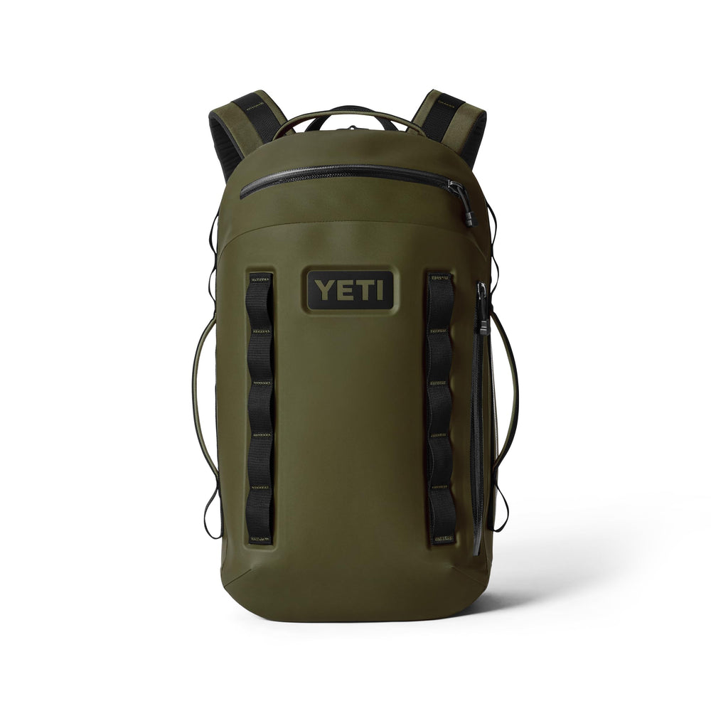 YETI Cayo Backpack 25L weather-shell protects gear during commutes and light outdoor trips.