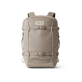 YETI Crossroads Backpack 22L Cape Dark Taupe front view for everyday urban carry.
