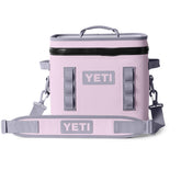 YETI Hopper Flip 12 Cherry Blossom front view, ideal for day trips with compact cold storage